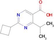 2-Cyclobutyl-4-isopropylpyrimidine-5-carboxylic acid