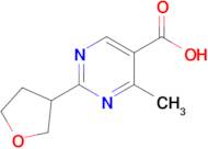 4-Methyl-2-(tetrahydrofuran-3-yl)pyrimidine-5-carboxylic acid