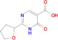 6-Oxo-2-(tetrahydrofuran-2-yl)-1,6-dihydropyrimidine-5-carboxylic acid