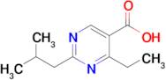 4-Ethyl-2-isobutylpyrimidine-5-carboxylic acid