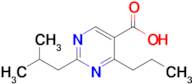 2-Isobutyl-4-propylpyrimidine-5-carboxylic acid