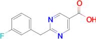 2-(3-Fluorobenzyl)pyrimidine-5-carboxylic acid