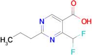 4-(Difluoromethyl)-2-propylpyrimidine-5-carboxylic acid