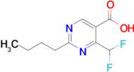 2-Butyl-4-(difluoromethyl)pyrimidine-5-carboxylic acid