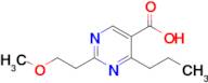 2-(2-Methoxyethyl)-4-propylpyrimidine-5-carboxylic acid