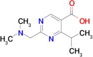 2-((Dimethylamino)methyl)-4-isopropylpyrimidine-5-carboxylic acid