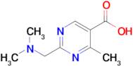 2-((Dimethylamino)methyl)-4-methylpyrimidine-5-carboxylic acid