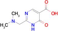 2-((Dimethylamino)methyl)-6-oxo-1,6-dihydropyrimidine-5-carboxylic acid