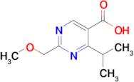 4-Isopropyl-2-(methoxymethyl)pyrimidine-5-carboxylic acid