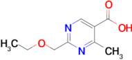 2-(Ethoxymethyl)-4-methylpyrimidine-5-carboxylic acid