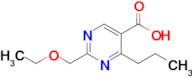 2-(Ethoxymethyl)-4-propylpyrimidine-5-carboxylic acid