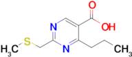 2-((Methylthio)methyl)-4-propylpyrimidine-5-carboxylic acid