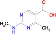 4-Methyl-2-(methylamino)pyrimidine-5-carboxylic acid