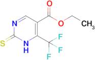 ethyl 2-sulfanylidene-6-(trifluoromethyl)-1,2-dihydropyrimidine-5-carboxylate