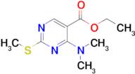 Ethyl 4-(dimethylamino)-2-(methylthio)pyrimidine-5-carboxylate