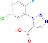 1-(5-Chloro-2-fluorophenyl)-1h-1,2,3-triazole-5-carboxylic acid