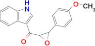 (1h-Indol-3-yl)(3-(4-methoxyphenyl)oxiran-2-yl)methanone