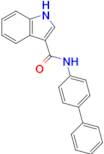 n-([1,1'-biphenyl]-4-yl)-1h-indole-3-carboxamide