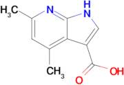 4,6-Dimethyl-1h-pyrrolo[2,3-b]pyridine-3-carboxylic acid