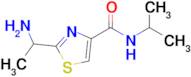 2-(1-Aminoethyl)-N-isopropylthiazole-4-carboxamide