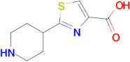 2-(Piperidin-4-yl)thiazole-4-carboxylic acid