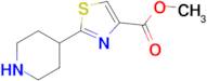 Methyl 2-(piperidin-4-yl)thiazole-4-carboxylate