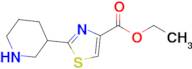 Ethyl 2-(piperidin-3-yl)thiazole-4-carboxylate