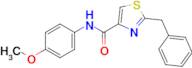 2-Benzyl-N-(4-methoxyphenyl)thiazole-4-carboxamide