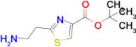 Tert-butyl 2-(2-aminoethyl)thiazole-4-carboxylate