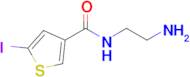 n-(2-Aminoethyl)-5-iodothiophene-3-carboxamide