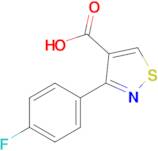 3-(4-Fluorophenyl)isothiazole-4-carboxylic acid