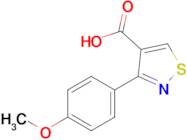 3-(4-Methoxyphenyl)isothiazole-4-carboxylic acid