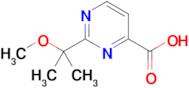 2-(2-Methoxypropan-2-yl)pyrimidine-4-carboxylic acid