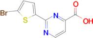 2-(5-Bromothiophen-2-yl)pyrimidine-4-carboxylic acid