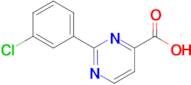 2-(3-Chlorophenyl)pyrimidine-4-carboxylic acid