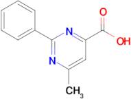 6-Methyl-2-phenylpyrimidine-4-carboxylic acid