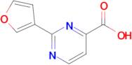 2-(Furan-3-yl)pyrimidine-4-carboxylic acid