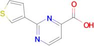 2-(Thiophen-3-yl)pyrimidine-4-carboxylic acid