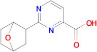 2-(7-Oxabicyclo[2.2.1]heptan-2-yl)pyrimidine-4-carboxylic acid