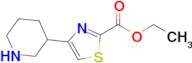 Ethyl 4-(piperidin-3-yl)thiazole-2-carboxylate