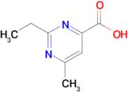 2-Ethyl-6-methylpyrimidine-4-carboxylic acid