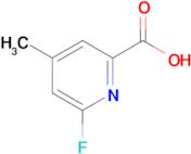 6-Fluoro-4-methylpicolinic acid