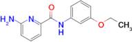 6-Amino-N-(3-ethoxyphenyl)picolinamide