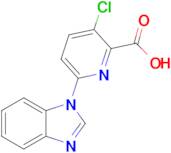 6-(1h-Benzo[d]imidazol-1-yl)-3-chloropicolinic acid