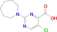 2-(Azepan-1-yl)-5-chloropyrimidine-4-carboxylic acid