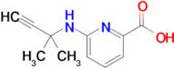 6-((2-Methylbut-3-yn-2-yl)amino)picolinic acid