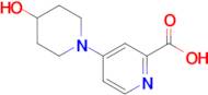 4-(4-Hydroxypiperidin-1-yl)picolinic acid