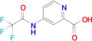 4-(2,2,2-Trifluoroacetamido)picolinic acid