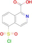 5-(Chlorosulfonyl)isoquinoline-1-carboxylic acid