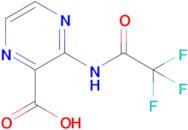 3-(2,2,2-Trifluoroacetamido)pyrazine-2-carboxylic acid